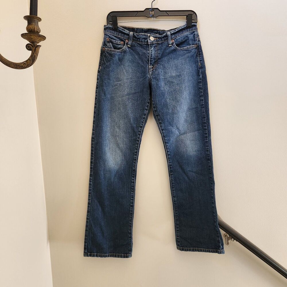 Vtg Lucky Brand Gene Montesano Easy Rider Bootcut Jeans Womens Sz 4/27 Western